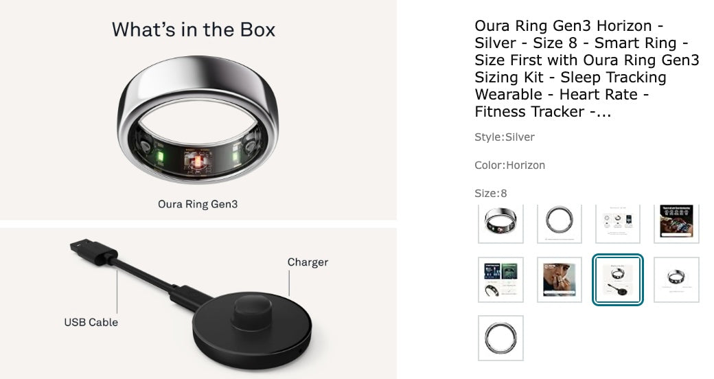 Oura Ring 3 is the Top Smart Ring Choice