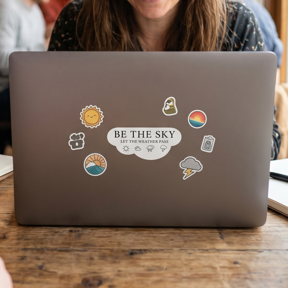 Be The Sky Reminder Tee (Black)