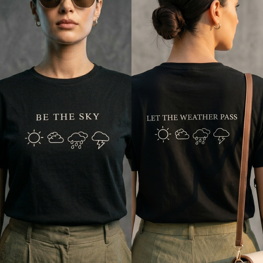 Be The Sky Reminder Tee (Black)