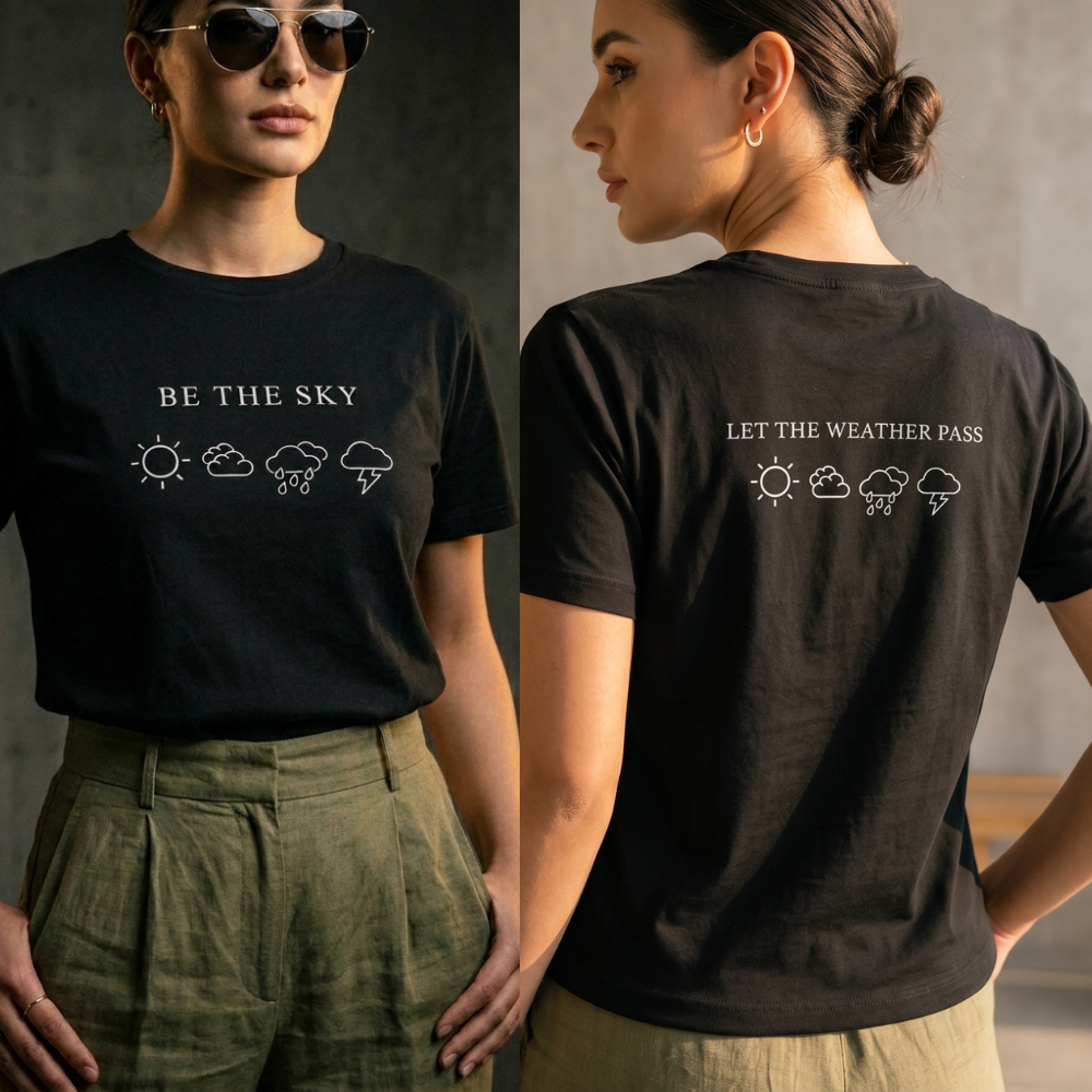 Be The Sky Reminder Tee (Black)