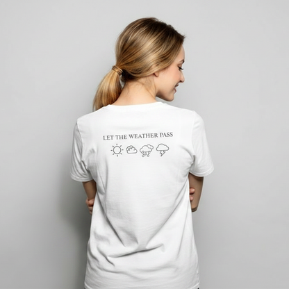 Be the Sky / Let the Weather Pass | ComfortWash Tee- Multi-Color