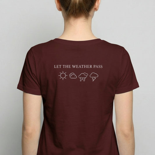 Be the Sky / Let the Weather Pass | ComfortWash Tee- Multi-Dark Color