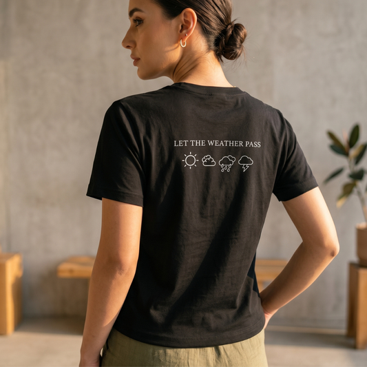 Be The Sky Reminder Tee — Black