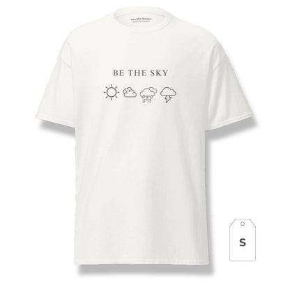 Be the Sky / Let the Weather Pass | Classic Tee - White