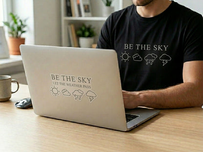 Be the Sky / Let the Weather Pass Vinyl Sticker