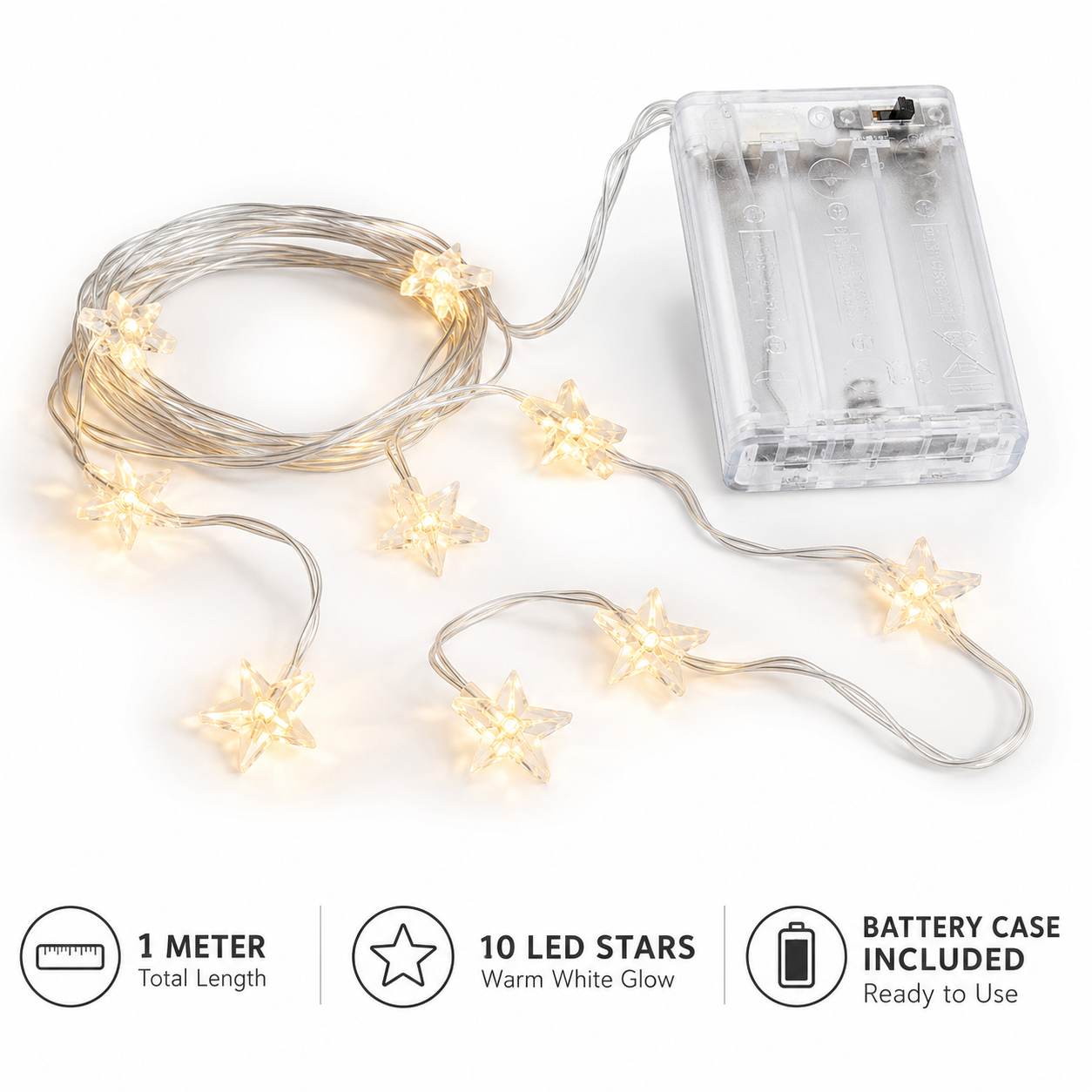 LED Star String Light for Home Decor