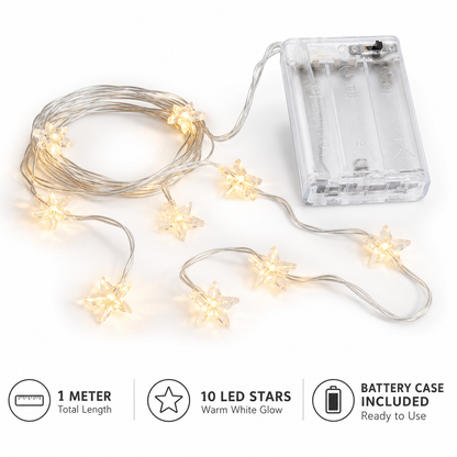 LED Star String Light for Home Decor