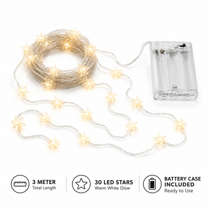 LED Star String Light for Home Decor
