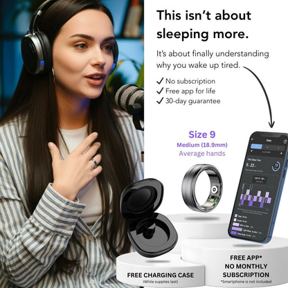 🌙 “I didn’t realize how broken my sleep was — until I saw the data.”