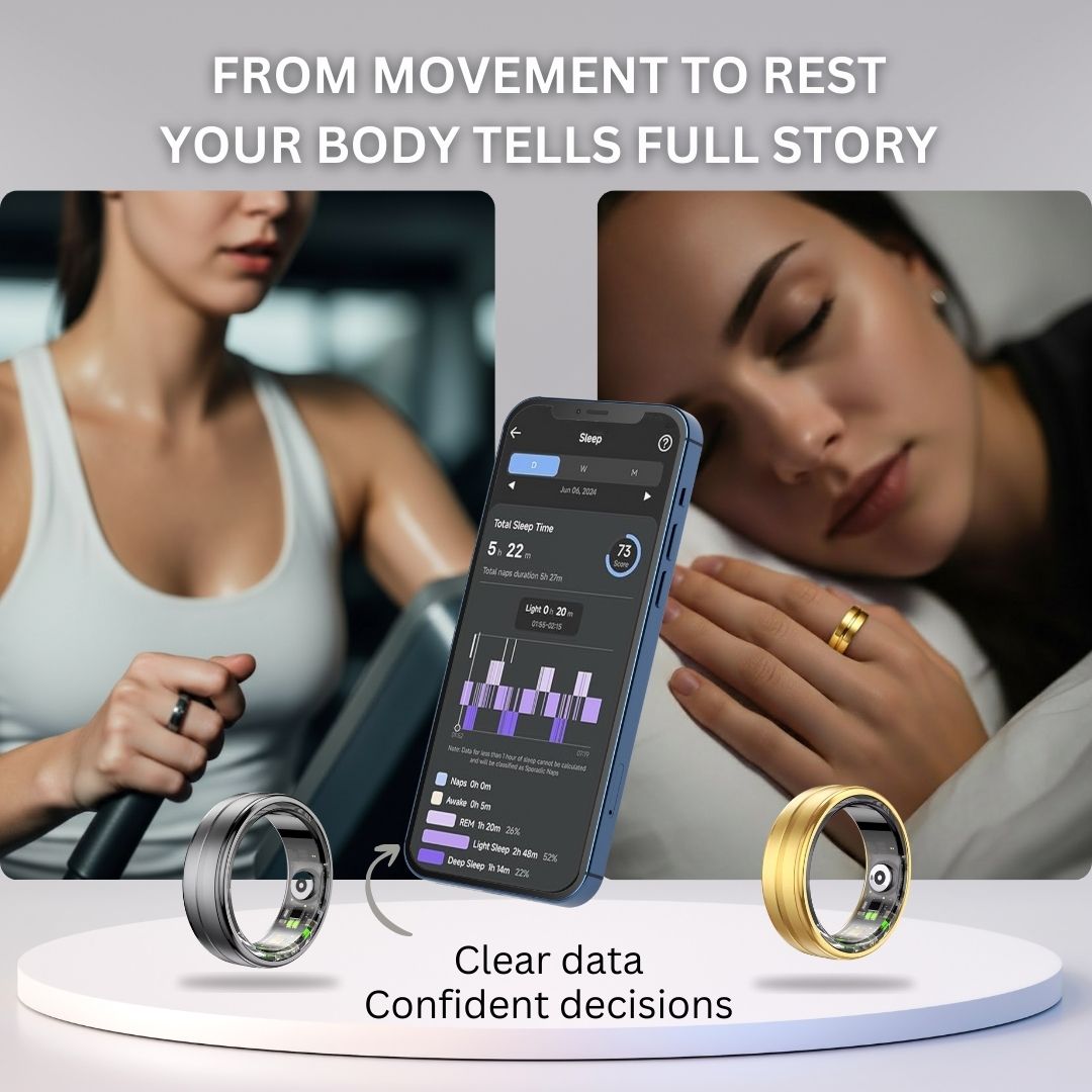 🌙 “I didn’t realize how broken my sleep was — until I saw the data.”