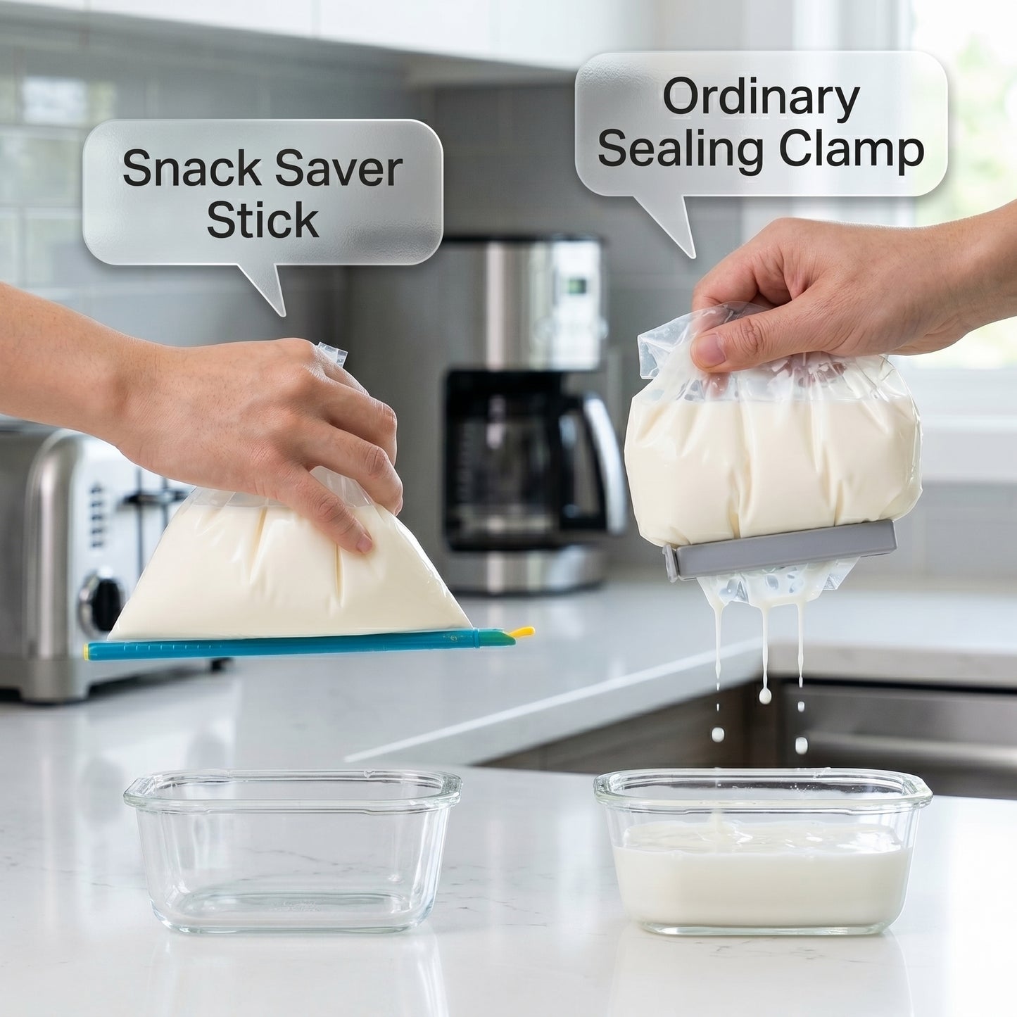 Snack Saver Sticks • Reusable Bag Sealer Set (12-Pack)