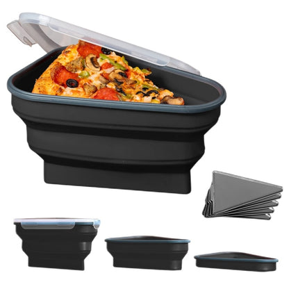 Pizza Pack The Perfect Reusable Pizza Storage Container with 5 Microwavable Serving Trays