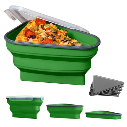 Pizza Pack The Perfect Reusable Pizza Storage Container with 5 Microwavable Serving Trays
